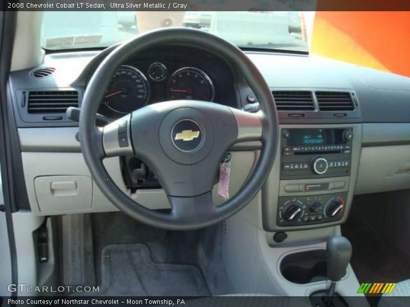 Ultra Silver Metallic / Gray 2008 Chevrolet Cobalt LT Sedan