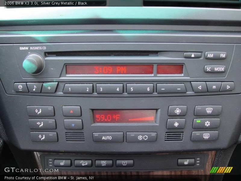 Silver Grey Metallic / Black 2006 BMW X3 3.0i
