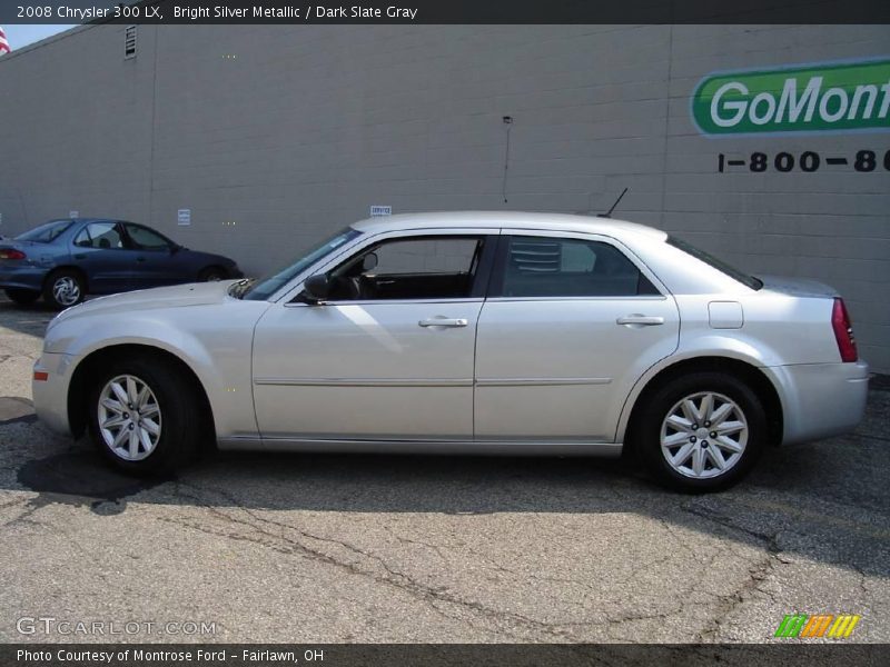 Bright Silver Metallic / Dark Slate Gray 2008 Chrysler 300 LX