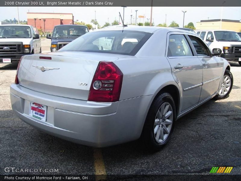 Bright Silver Metallic / Dark Slate Gray 2008 Chrysler 300 LX