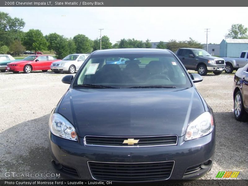 Slate Metallic / Ebony Black 2008 Chevrolet Impala LT