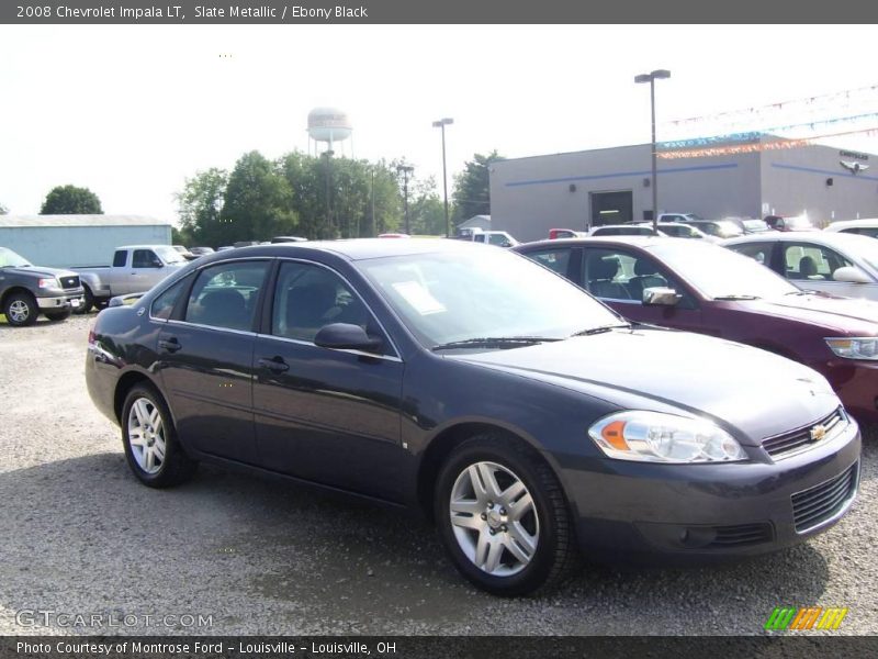 Slate Metallic / Ebony Black 2008 Chevrolet Impala LT