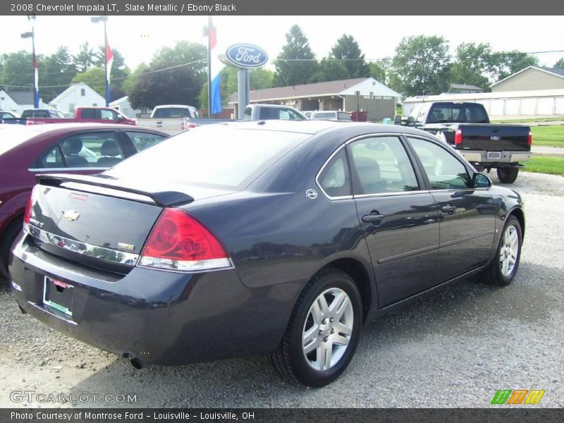 Slate Metallic / Ebony Black 2008 Chevrolet Impala LT