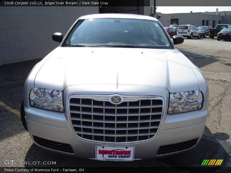 Bright Silver Metallic / Dark Slate Gray 2008 Chrysler 300 LX
