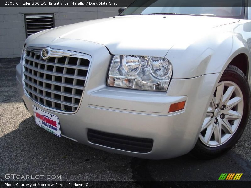 Bright Silver Metallic / Dark Slate Gray 2008 Chrysler 300 LX