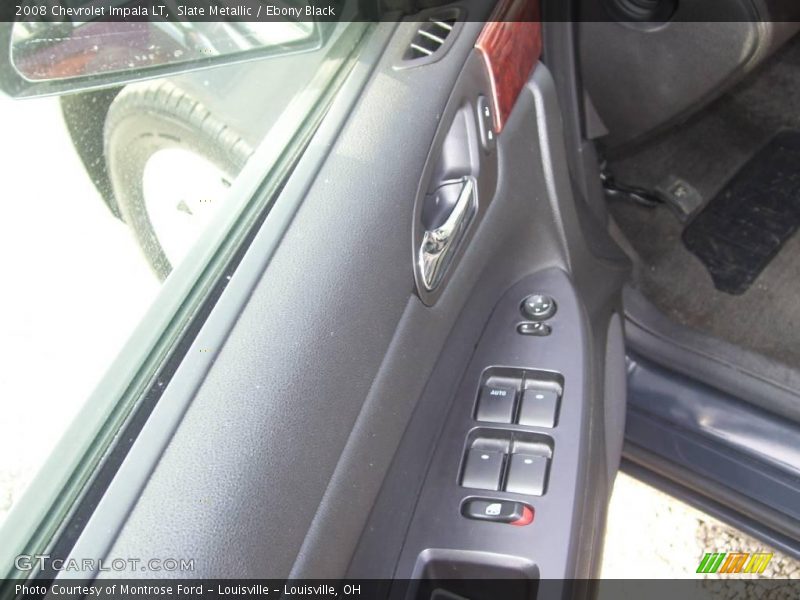 Slate Metallic / Ebony Black 2008 Chevrolet Impala LT