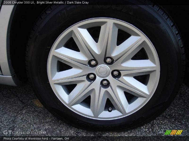 Bright Silver Metallic / Dark Slate Gray 2008 Chrysler 300 LX