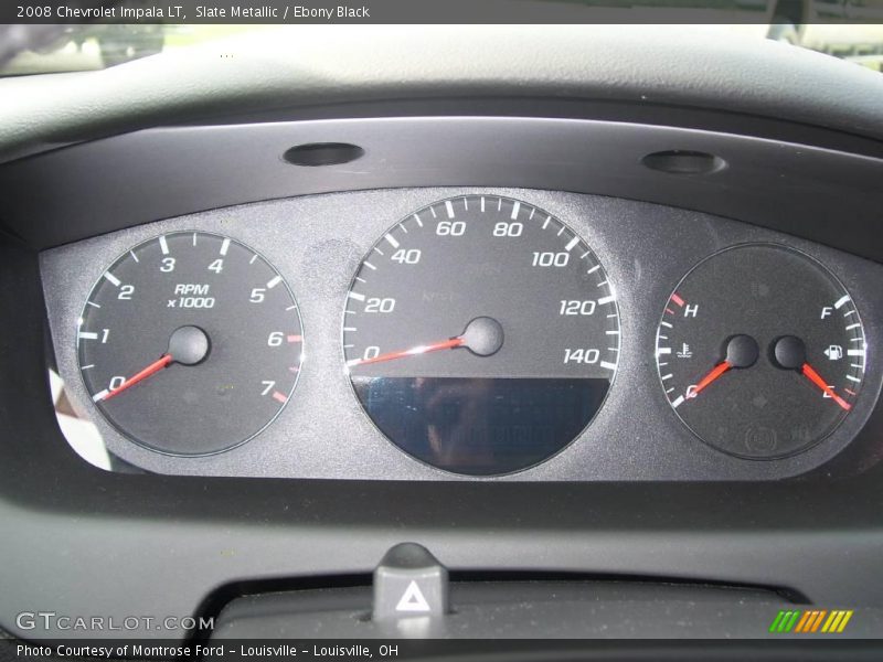 Slate Metallic / Ebony Black 2008 Chevrolet Impala LT