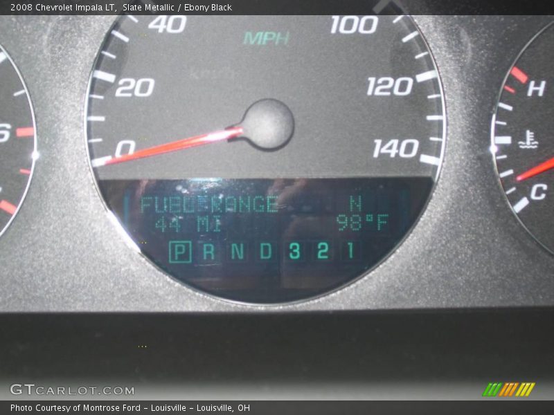 Slate Metallic / Ebony Black 2008 Chevrolet Impala LT