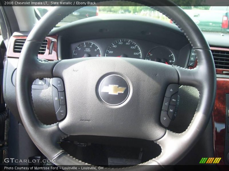 Slate Metallic / Ebony Black 2008 Chevrolet Impala LT