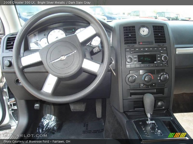 Bright Silver Metallic / Dark Slate Gray 2008 Chrysler 300 LX