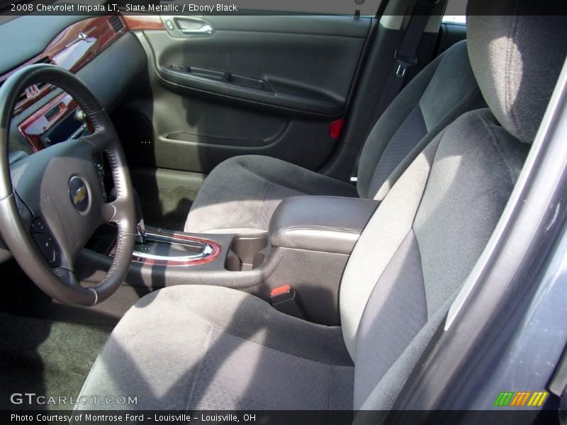 Slate Metallic / Ebony Black 2008 Chevrolet Impala LT
