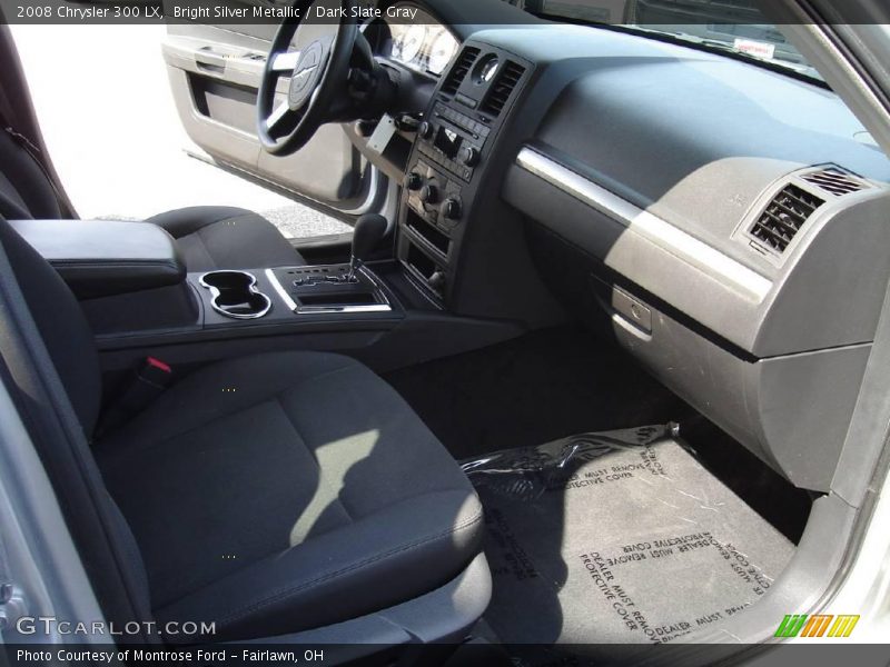 Bright Silver Metallic / Dark Slate Gray 2008 Chrysler 300 LX
