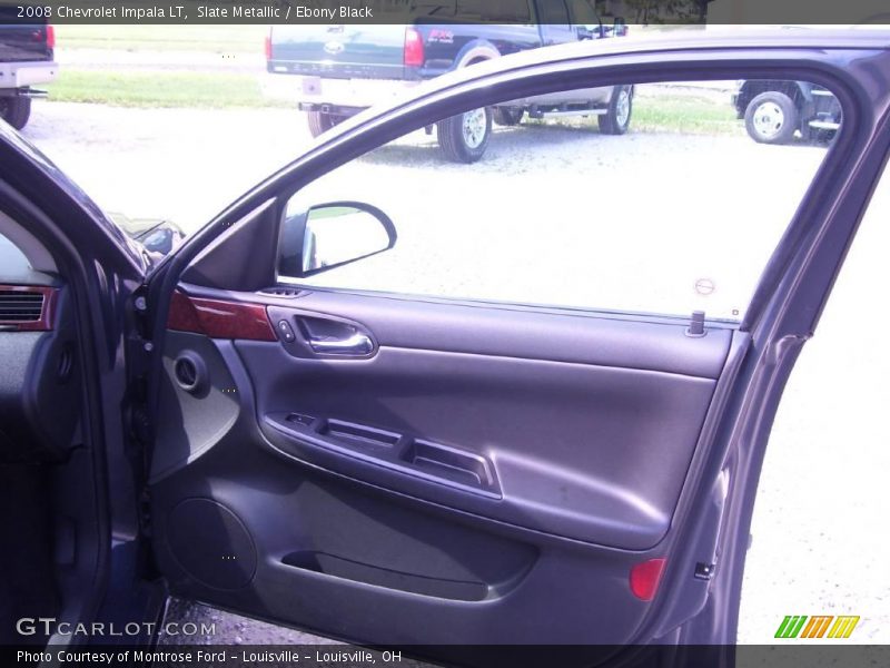 Slate Metallic / Ebony Black 2008 Chevrolet Impala LT