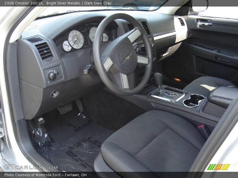 Bright Silver Metallic / Dark Slate Gray 2008 Chrysler 300 LX