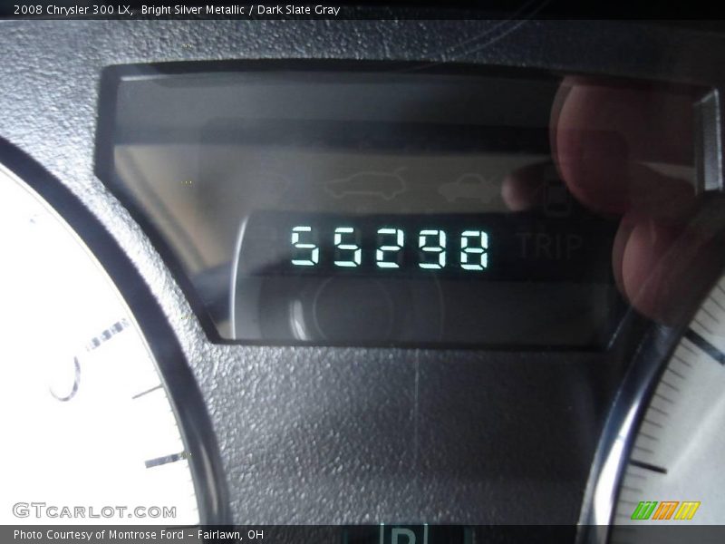 Bright Silver Metallic / Dark Slate Gray 2008 Chrysler 300 LX