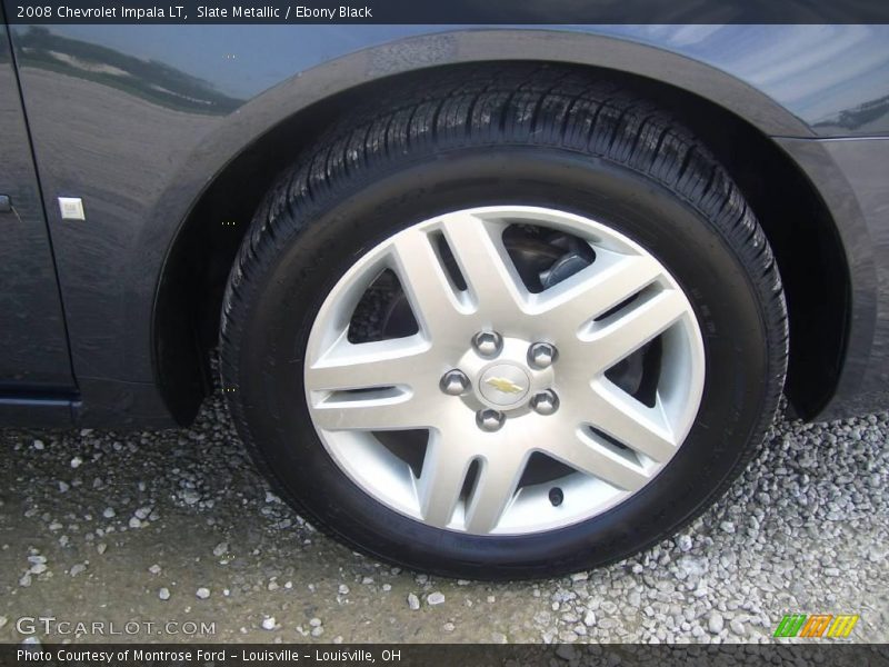 Slate Metallic / Ebony Black 2008 Chevrolet Impala LT
