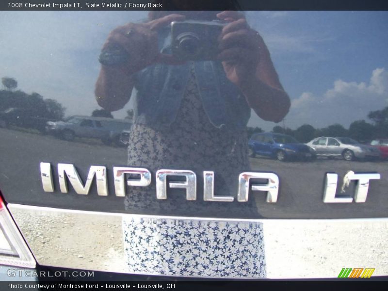 Slate Metallic / Ebony Black 2008 Chevrolet Impala LT