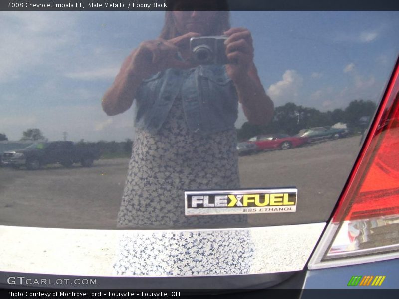 Slate Metallic / Ebony Black 2008 Chevrolet Impala LT