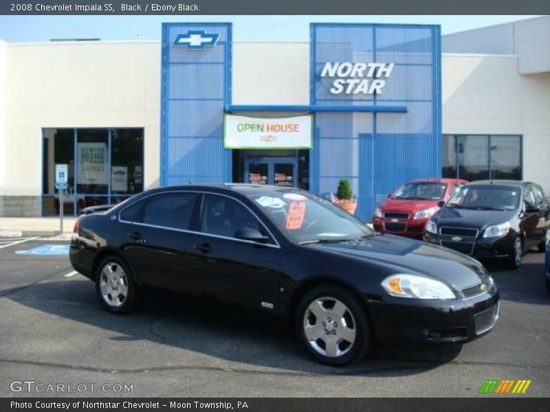Black / Ebony Black 2008 Chevrolet Impala SS