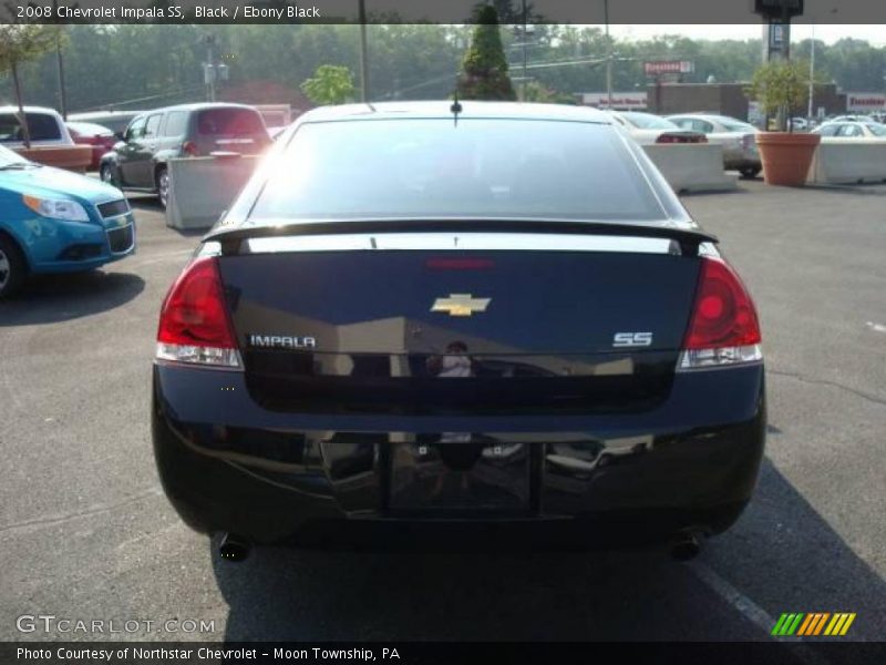 Black / Ebony Black 2008 Chevrolet Impala SS