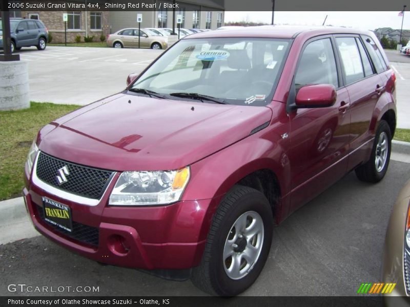 Shining Red Pearl / Black 2006 Suzuki Grand Vitara 4x4