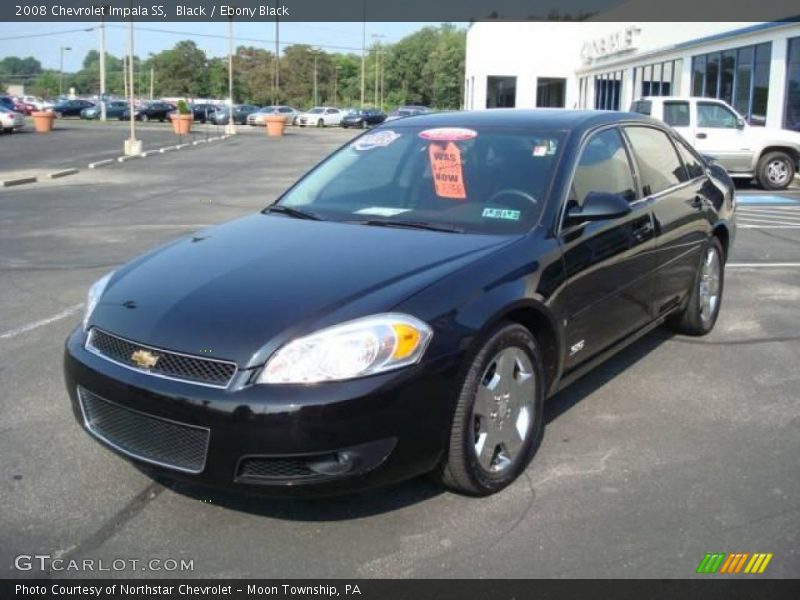 Black / Ebony Black 2008 Chevrolet Impala SS