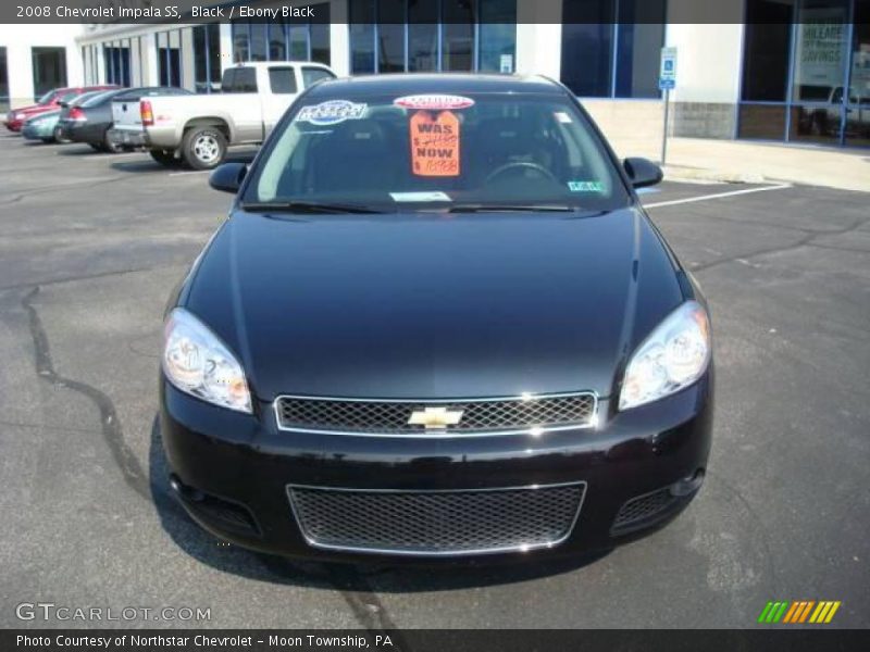 Black / Ebony Black 2008 Chevrolet Impala SS