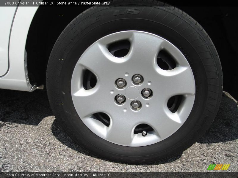 Stone White / Pastel Slate Gray 2008 Chrysler PT Cruiser LX