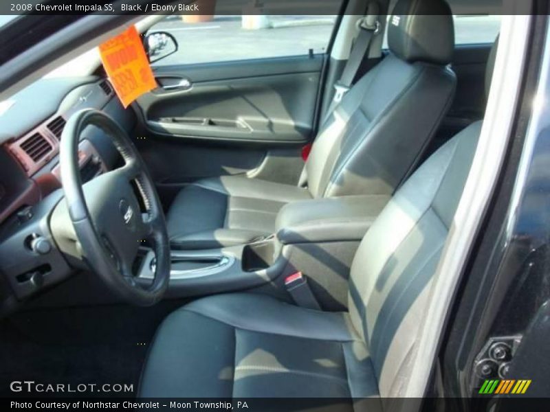 Black / Ebony Black 2008 Chevrolet Impala SS