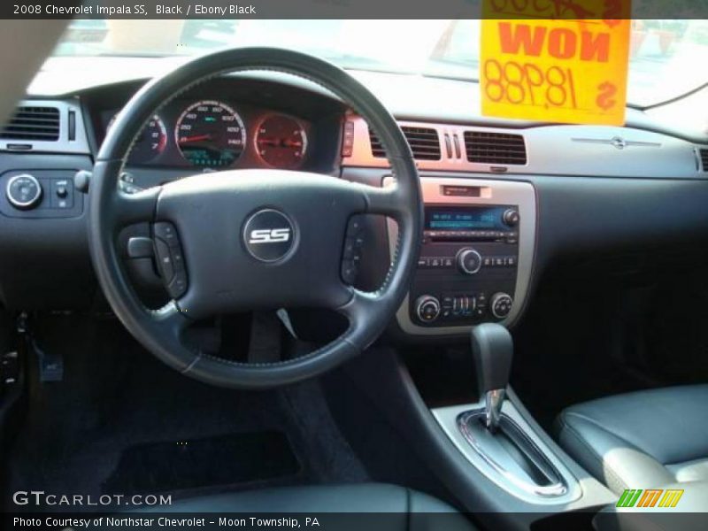 Black / Ebony Black 2008 Chevrolet Impala SS