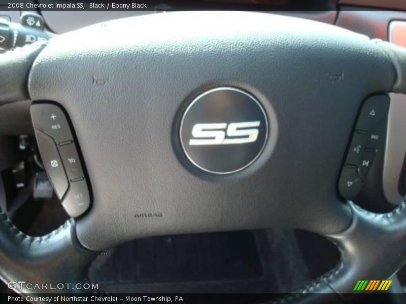 Black / Ebony Black 2008 Chevrolet Impala SS
