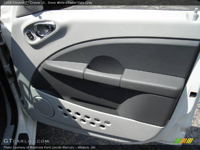 Stone White / Pastel Slate Gray 2008 Chrysler PT Cruiser LX