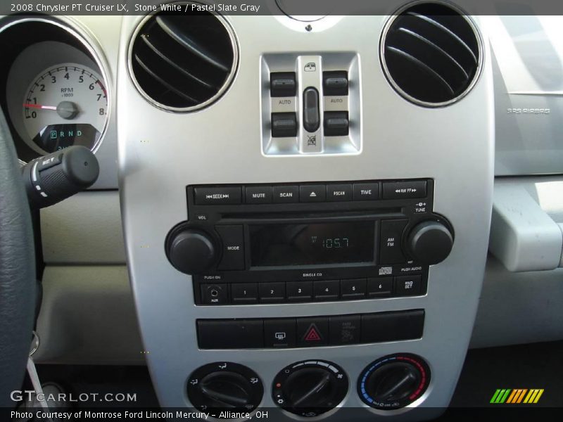 Stone White / Pastel Slate Gray 2008 Chrysler PT Cruiser LX