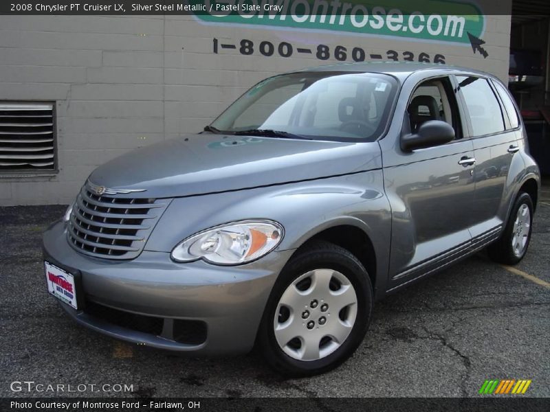 Silver Steel Metallic / Pastel Slate Gray 2008 Chrysler PT Cruiser LX