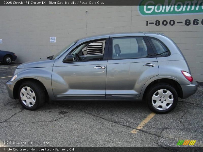 Silver Steel Metallic / Pastel Slate Gray 2008 Chrysler PT Cruiser LX