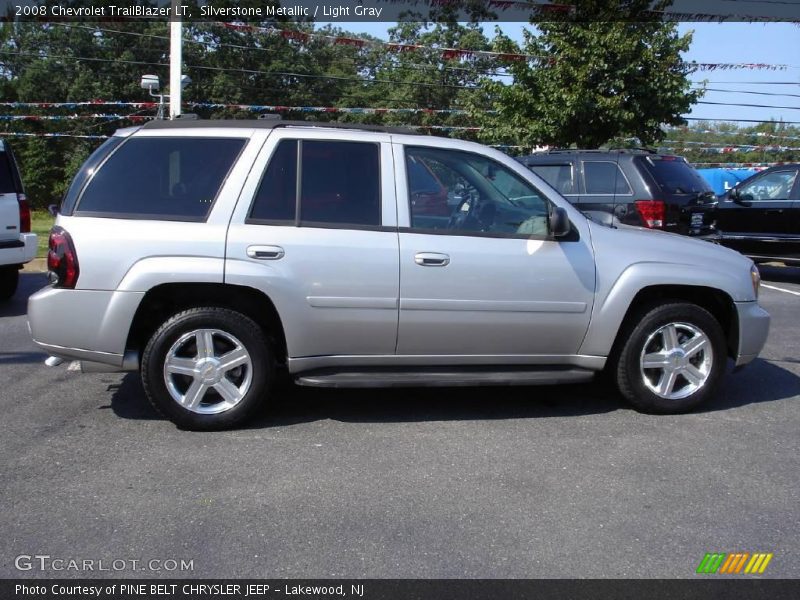Silverstone Metallic / Light Gray 2008 Chevrolet TrailBlazer LT