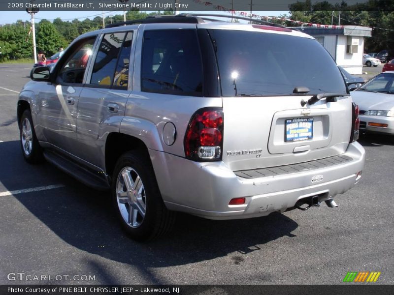 Silverstone Metallic / Light Gray 2008 Chevrolet TrailBlazer LT