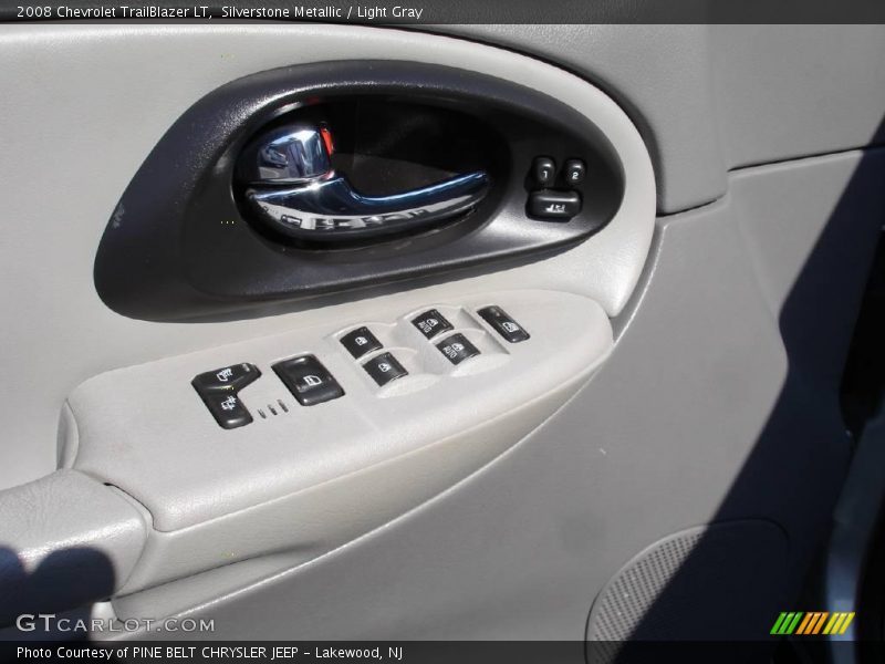 Silverstone Metallic / Light Gray 2008 Chevrolet TrailBlazer LT