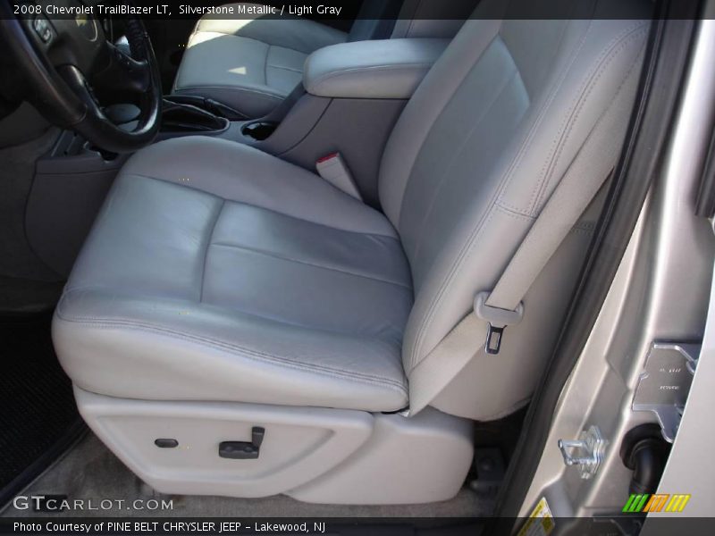 Silverstone Metallic / Light Gray 2008 Chevrolet TrailBlazer LT