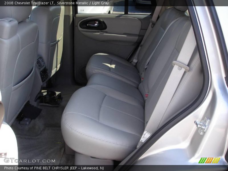 Silverstone Metallic / Light Gray 2008 Chevrolet TrailBlazer LT