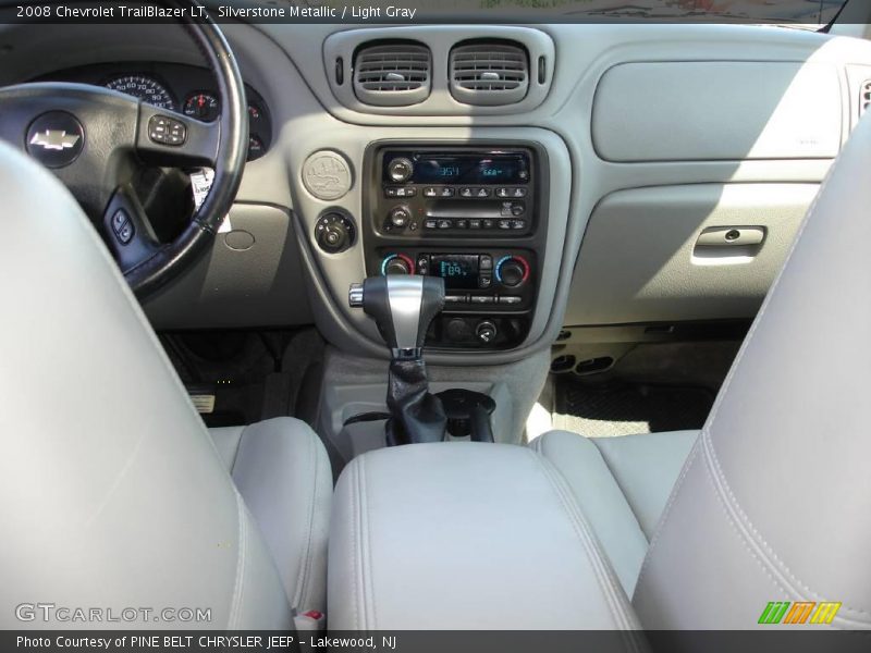 Silverstone Metallic / Light Gray 2008 Chevrolet TrailBlazer LT