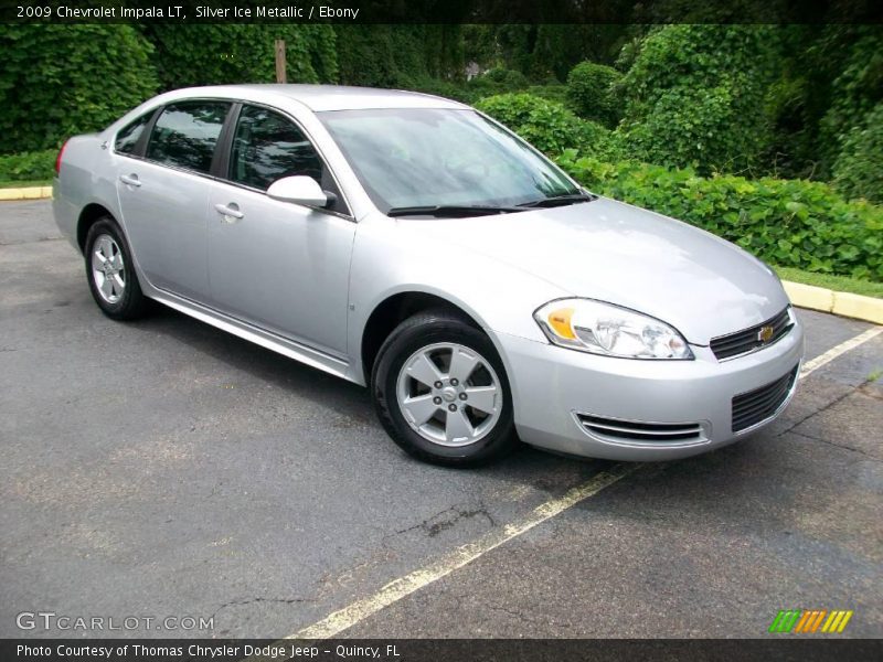 Silver Ice Metallic / Ebony 2009 Chevrolet Impala LT
