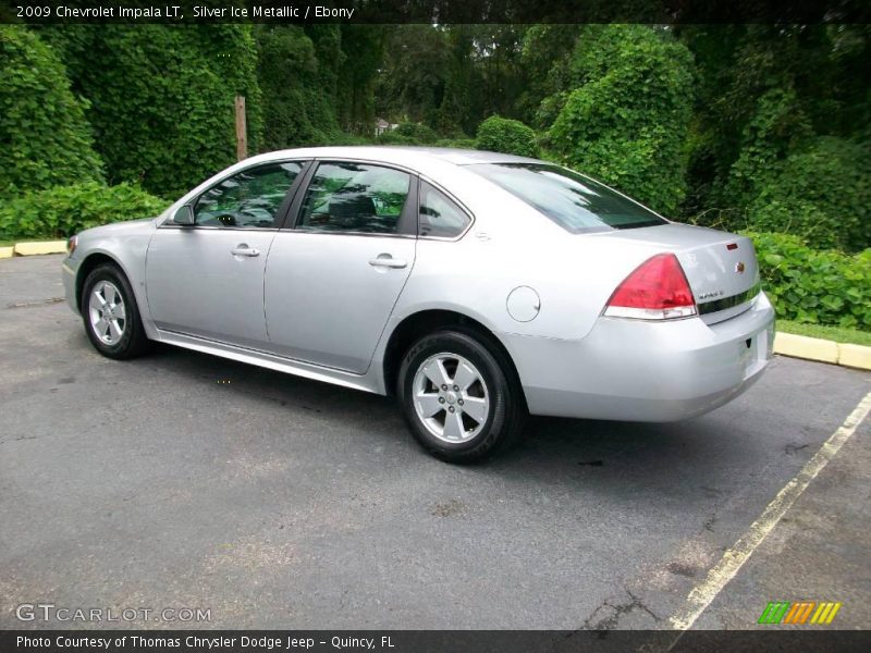 Silver Ice Metallic / Ebony 2009 Chevrolet Impala LT