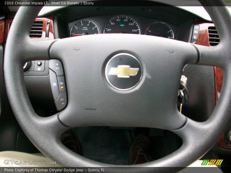 Silver Ice Metallic / Ebony 2009 Chevrolet Impala LT