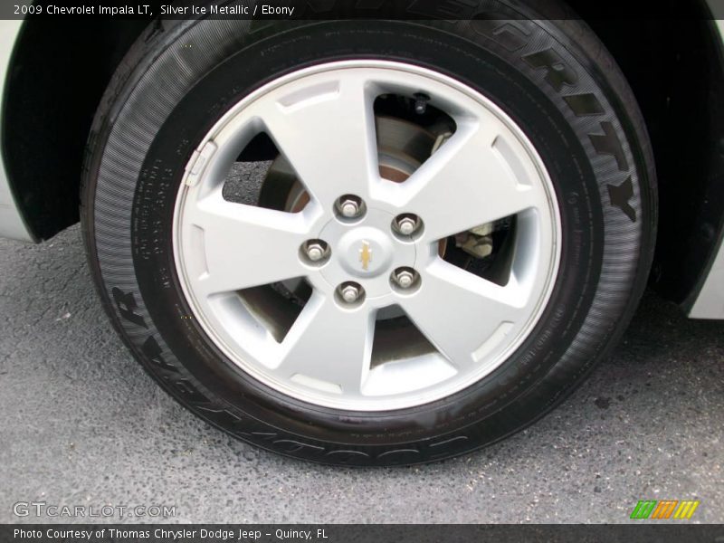 Silver Ice Metallic / Ebony 2009 Chevrolet Impala LT