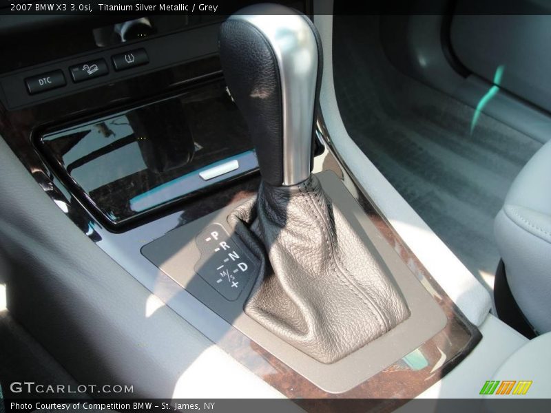 Titanium Silver Metallic / Grey 2007 BMW X3 3.0si