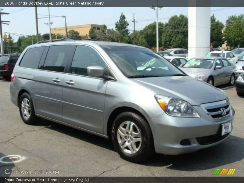 Slate Green Metallic / Ivory 2006 Honda Odyssey EX-L