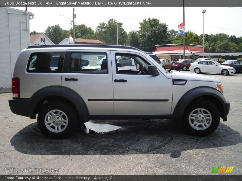 Bright Silver Metallic / Dark Slate Gray/Light Slate Gray 2008 Dodge Nitro SXT 4x4