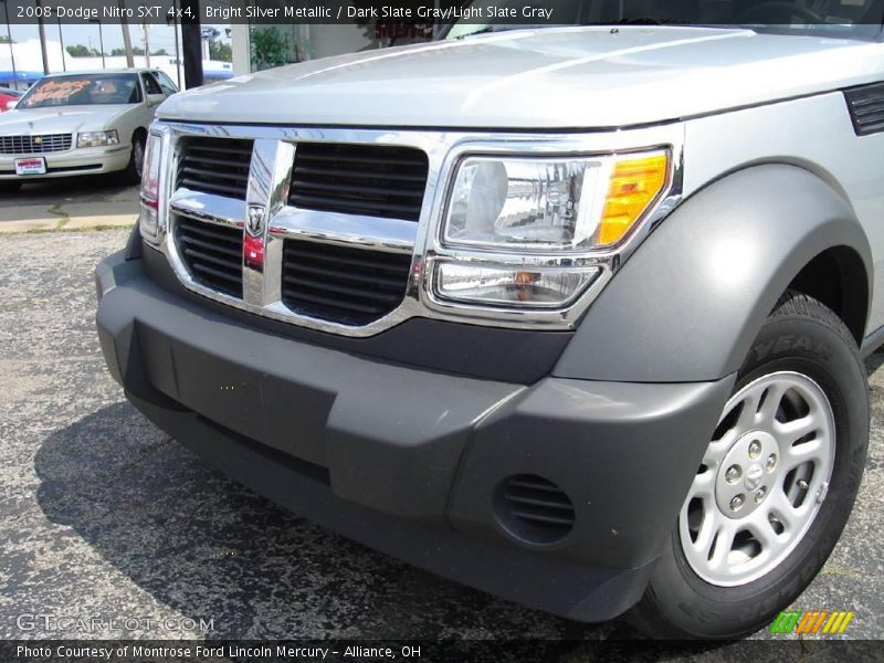 Bright Silver Metallic / Dark Slate Gray/Light Slate Gray 2008 Dodge Nitro SXT 4x4